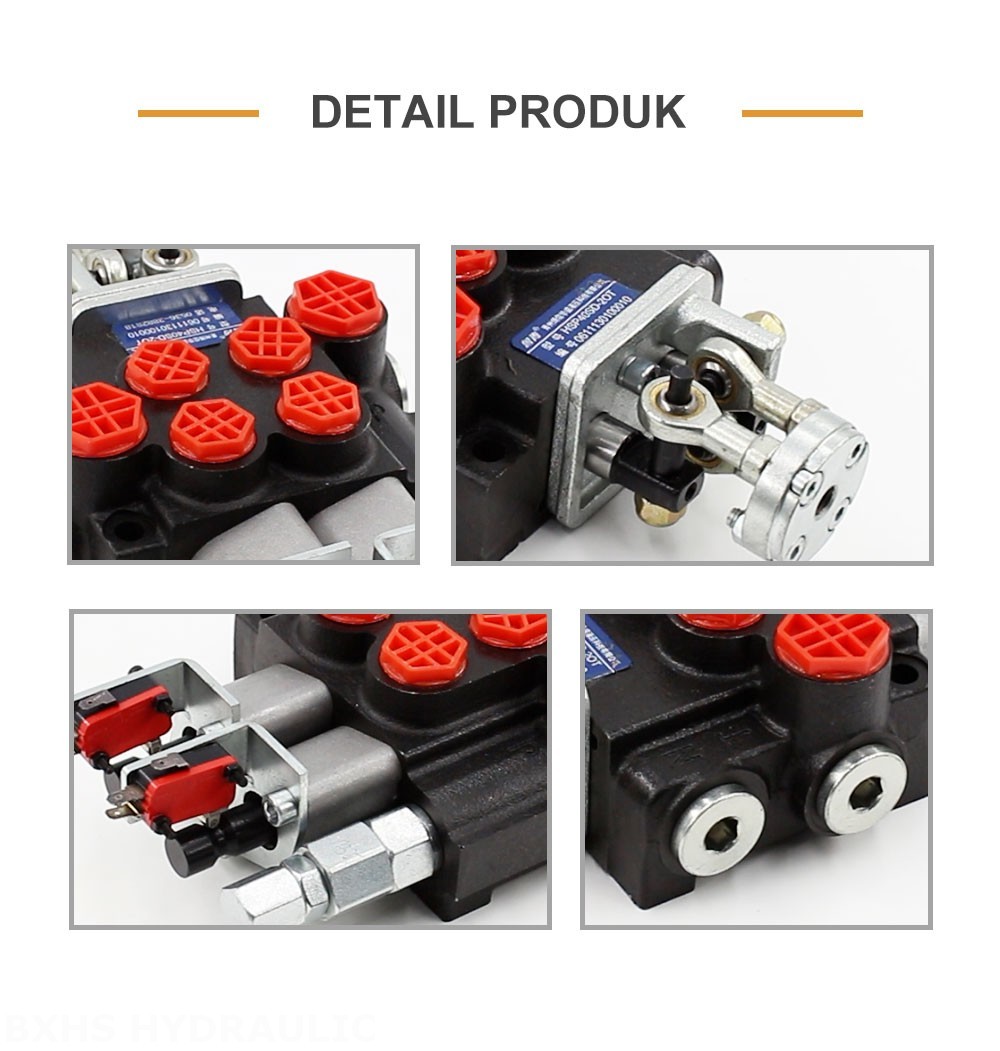 P40 Micro Switch Stik Kontrol 2 Spul Kran Arah Monoblok